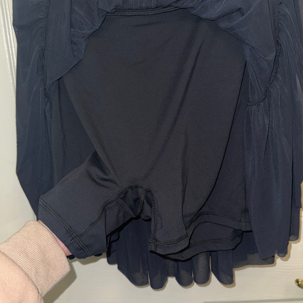 Logilates Black Ballerina Skort Size 3X Pockets - Picture 6 of 9